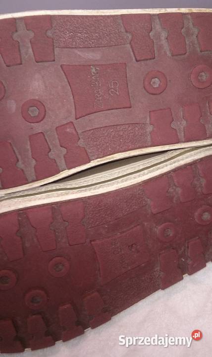 Buciki wysokie Zara Baby rozmiar 25 wkładka 165 16.5cm Czeladź