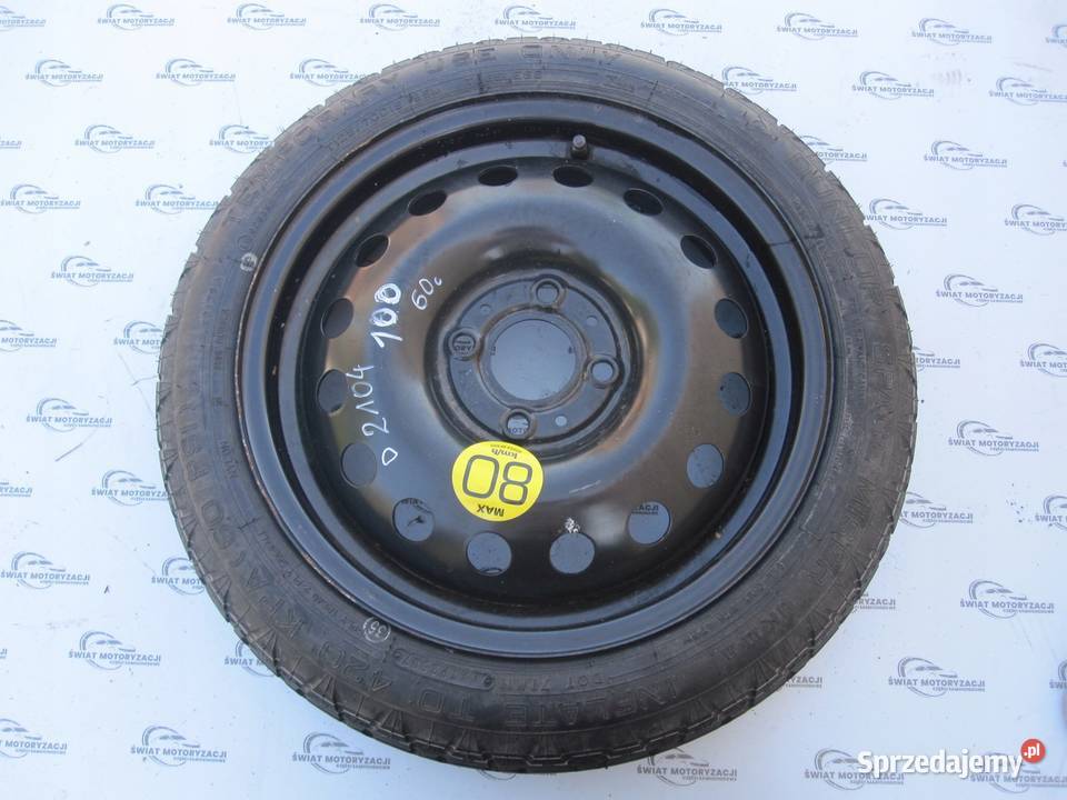 NISSAN NOTE E11 koło dojazdowe 1257015 95M 4x100 świętokrzyskie Kielce sprzedam