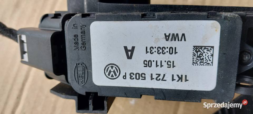Potencjometr pedał gazu VW SEAT SKODA 1K1721503P Pedały zachodniopomorskie