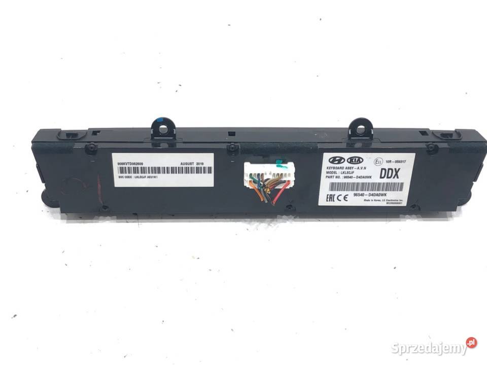 PANEL STEROWANIA RADIA KIA OPTIMA 96540D4DA0WK osobowe podkarpackie