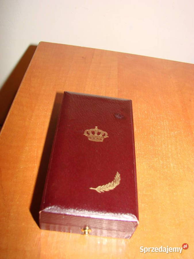 Palmy złote odznaczenie belgijskie pomorskie Pruszcz Gdański