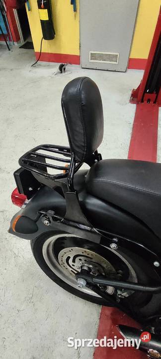 Oparcia Bagażnik Sissy Bar Harley Davidson Fat Orzesze