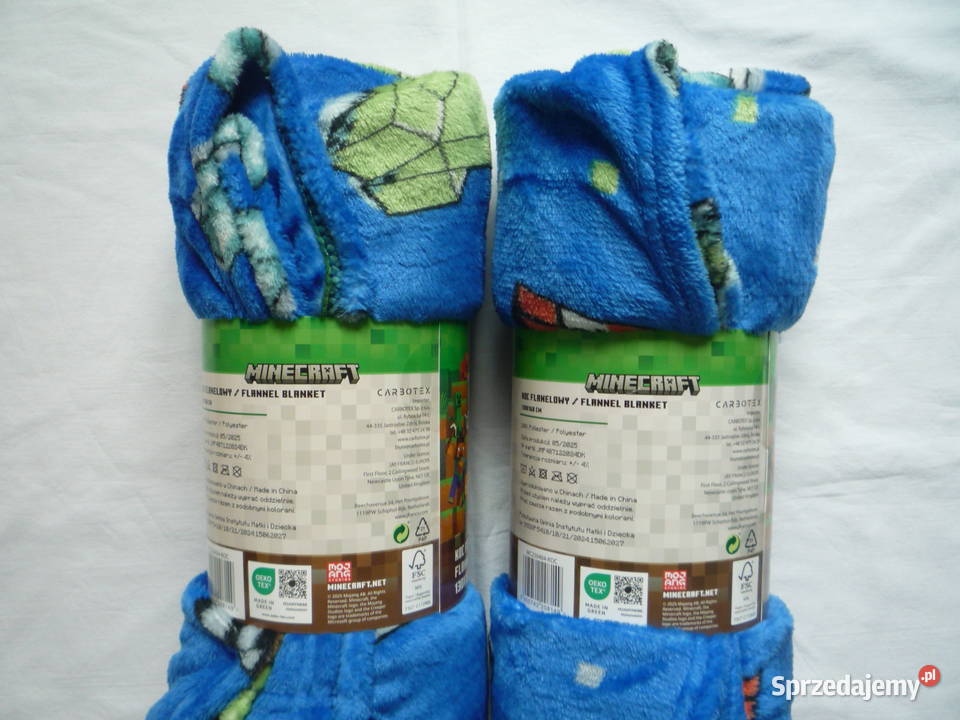 Minecraft Nowy Koc 130x160 Szczecin