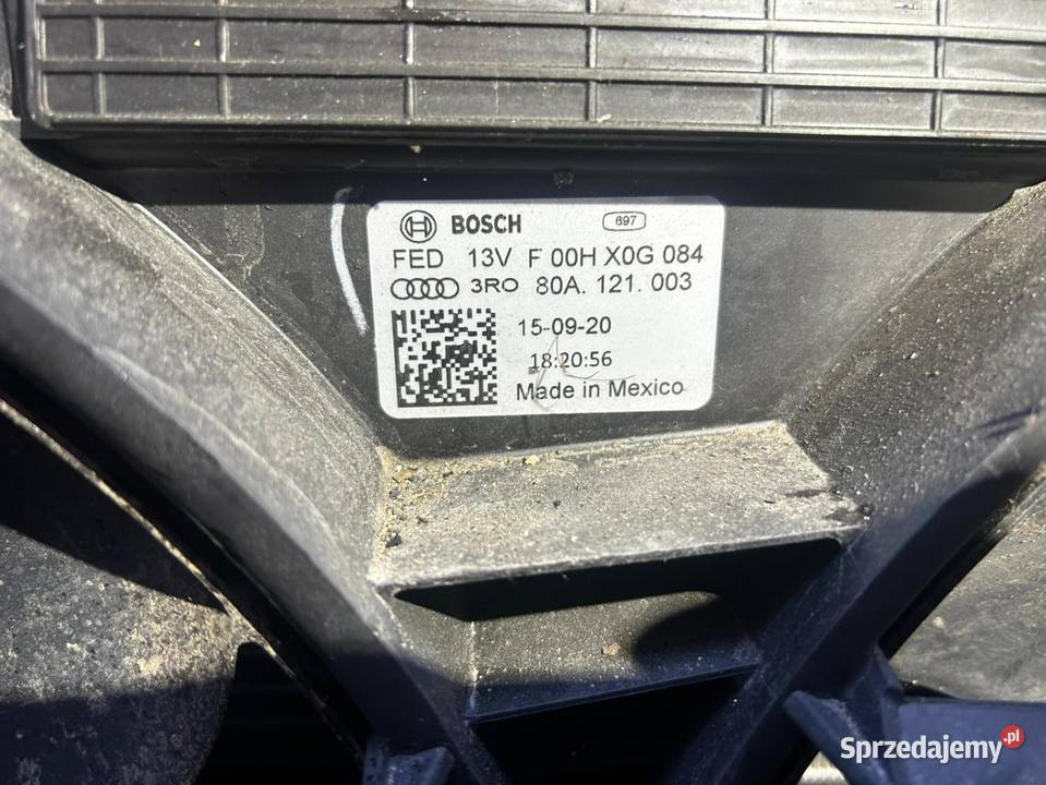 Audi Q5 80a 20 pas przedni wzmocnienie chłodnice Turek