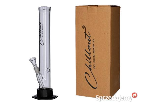 Bongo Szklane Chillout 35 Prosta Tuba Fajka