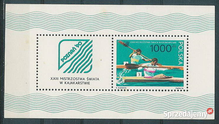 blok 97 MŚ w Kajakarstwie Kolekcje śląskie Bystra