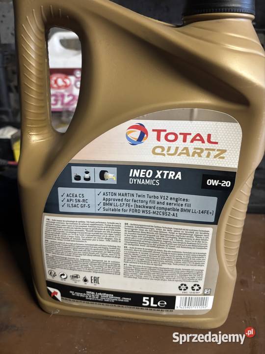 Olej silnikowy Quartz Total Energies Ineo Xtra Motoryzacja Rawa Mazowiecka