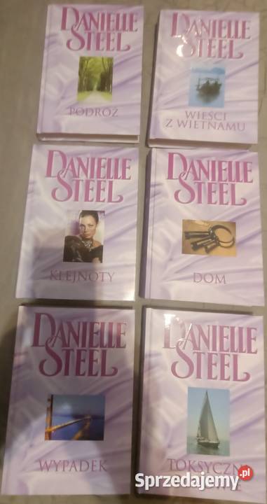 Danielle Steel zestaw 24 książek wyd Amber Końskie