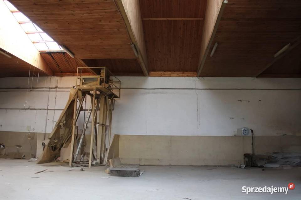 Na sprzedaż hala magazynowa usługowa w Piszu Pisz