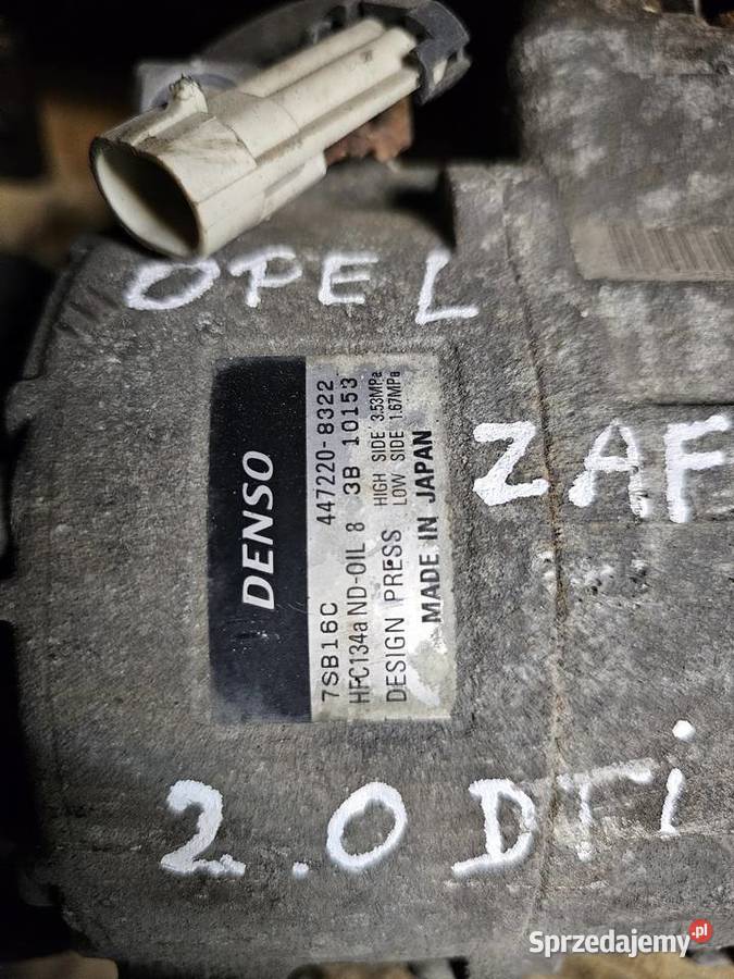 Kopmresor klimatyzacji 7sb16c Zafira osobowe Łagów sprzedam