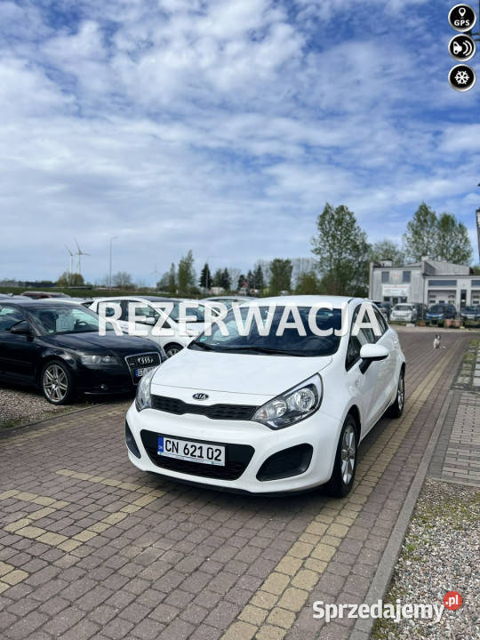 Kia Rio Ekonomiczne III 2011 tempomat Słupsk