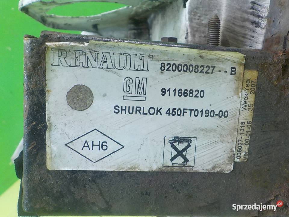 RENAULT TRAFIC II LIFT 20 DCI 07r VAN podluznica osobowe Suków