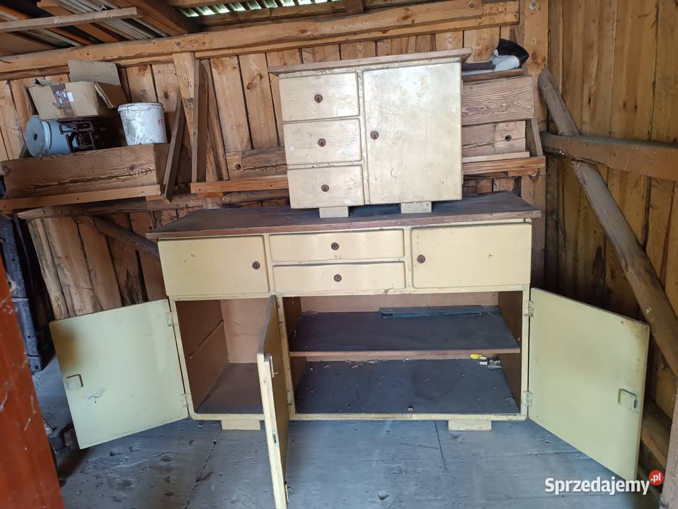 Regał kuchenny Prl Lublin