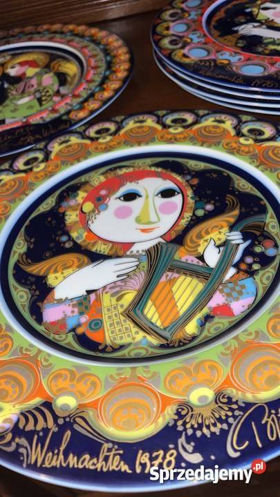 Patera Projekt Bjorn Wiinblad Rosenthal Boże Porcelana i szkło Gdańsk