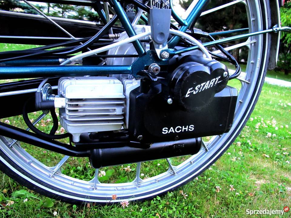 TANDEM VanRaam z silnikiem spalinowych sachs301 Miejskie