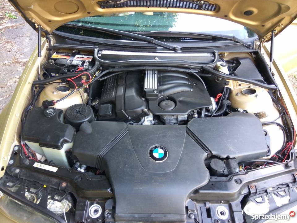 Złote BMW E46 Coupe LPG benzyna+LPG Grudziądz