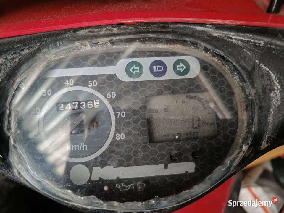 Skuter na chodzie Krzykosy