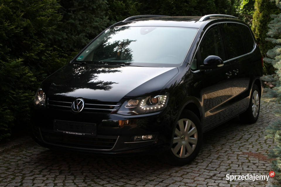 Volkswagen Sharan 170 DSG TOP Wersja Wyposażenia nawigacja Lubań