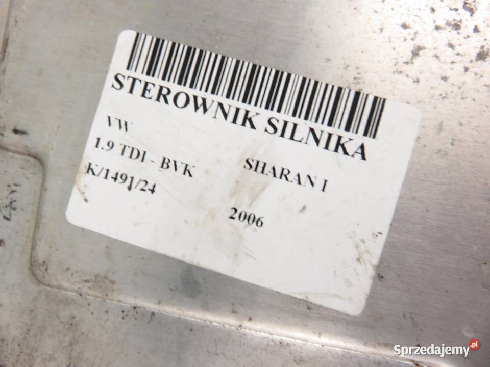 STEROWNIK VW SHARAN I 19 TDI 038906019PA
