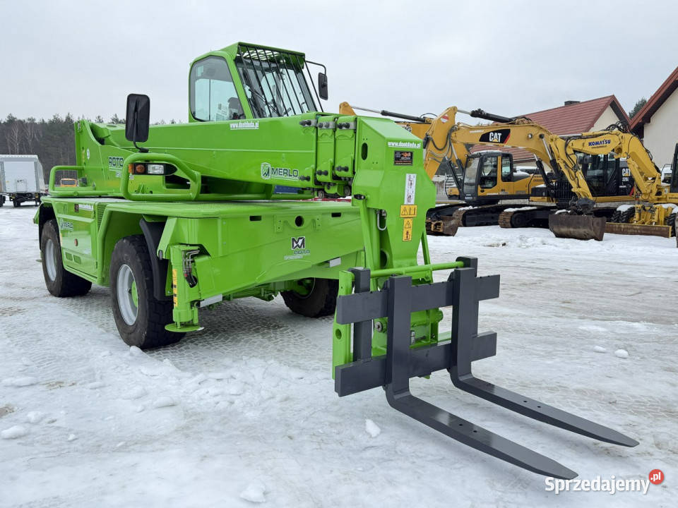 duża kołowa Merlo Roto RT 6024 MCSS Ładowarka Koparko ładowarki Widełki