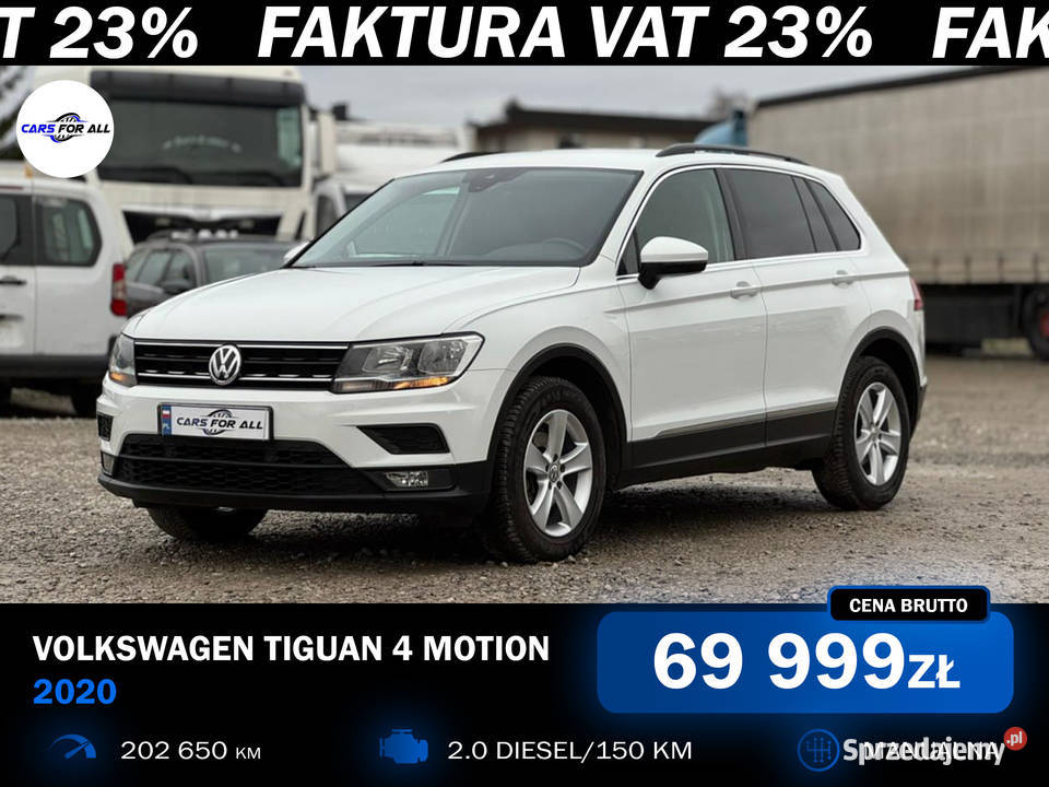Volkswagen Tiguan 20 TDI SCR 4Motion BlueMotion 202650km Rzeszów