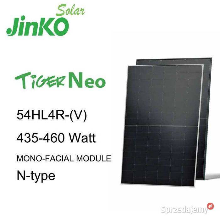Panel fotowoltaiczny JINKO JKM440N54HL4RV Black sprzedam