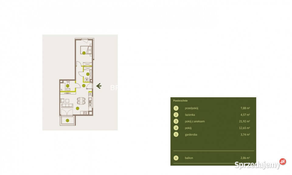 Mieszkanie 5076m2 2pokojowe Kraków Imbramowska