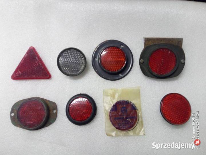 Odblaski stare światło odblaskowe auto motor Przemyśl