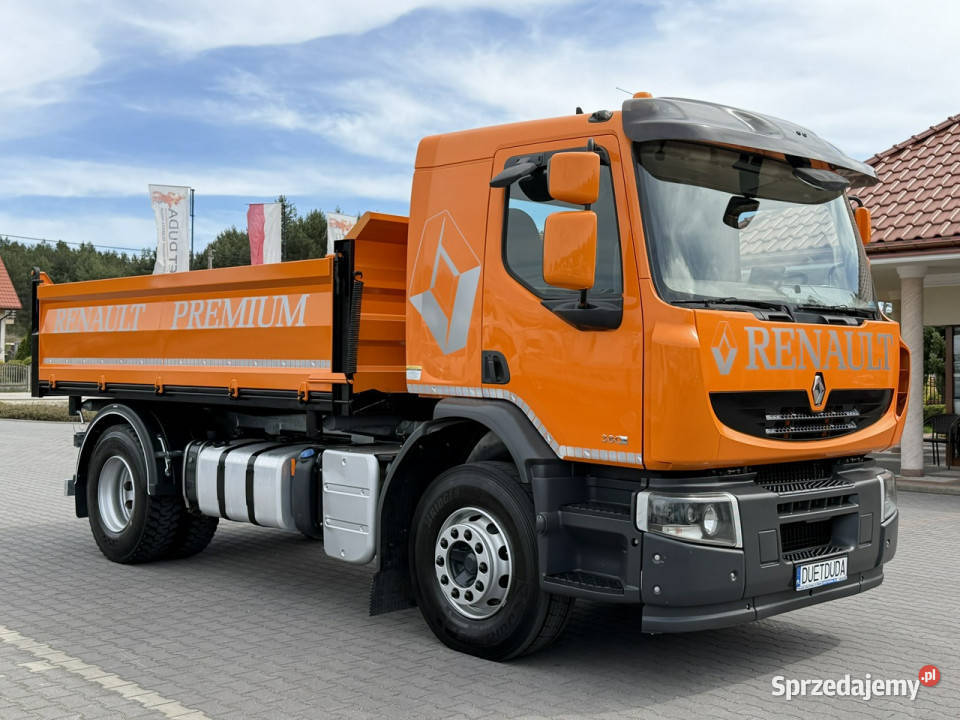 Renault PREMIUM 18380 4x2 Wywrotka 3 stronna DMC Samochody ciężarowe Widełki
