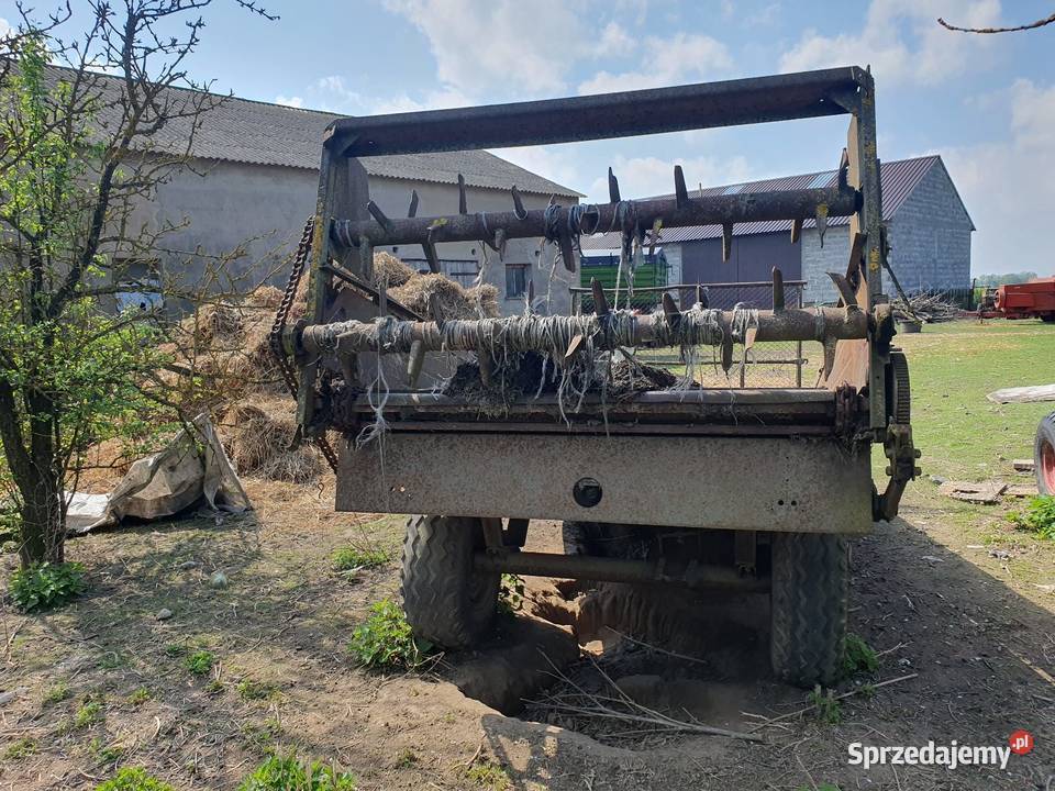 rozrzutnik do obornika stan na zdjęciach uszkodzony Rozrzutniki obornika Rusiec