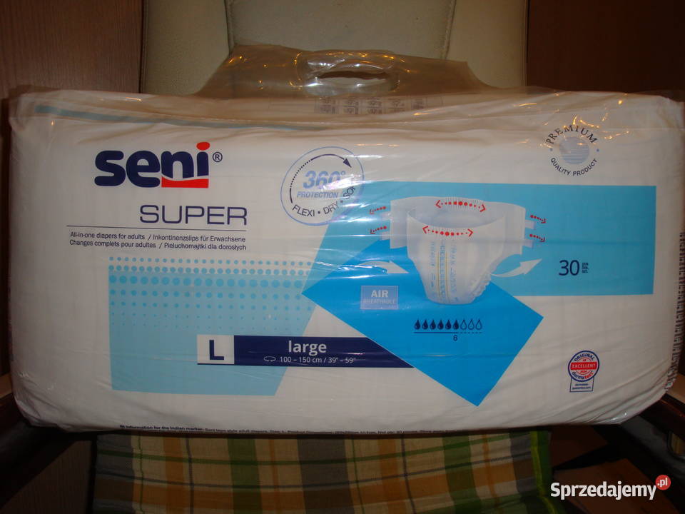Pieluchomajtki Seni Super L mazowieckie Warszawa sprzedam