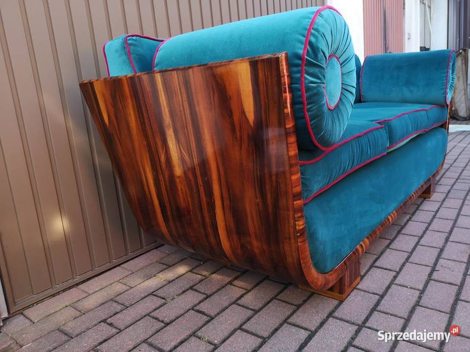 Sofa Kanapa ARTDECO Tulipan Politura Unikat Swarzędz sprzedam
