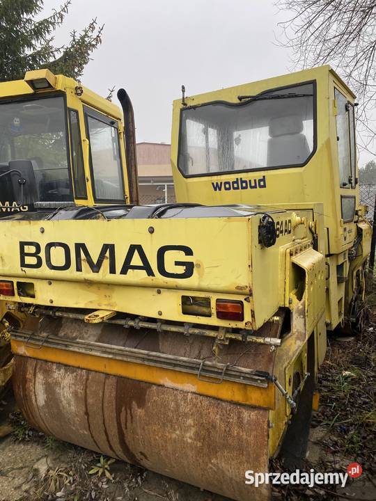 Bomag BW 164 AD BW 174 AD Bomag BW 184 AD Maszyny budowlane Kraśnik