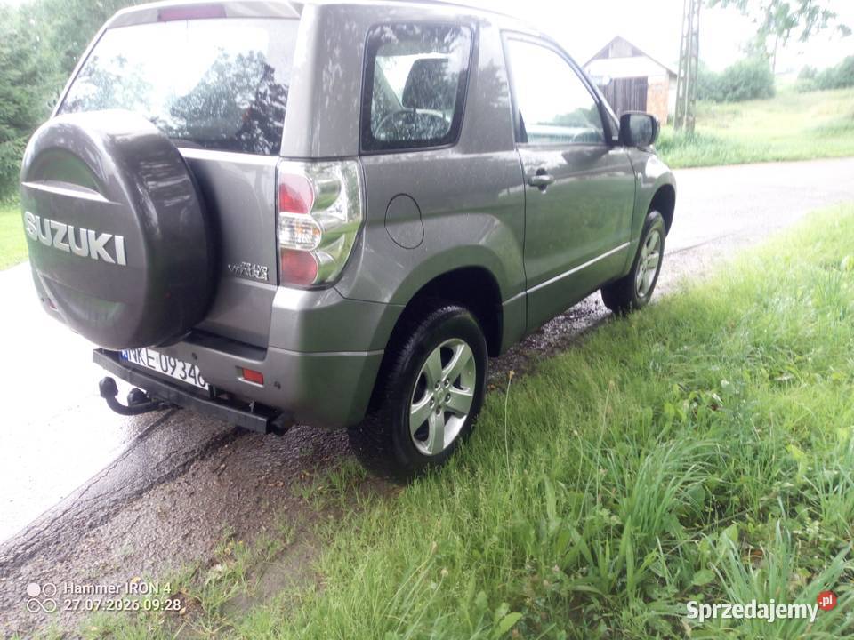 Suzuki Grand Vitara 19 ddis 2007 3drzwi Barciany sprzedam