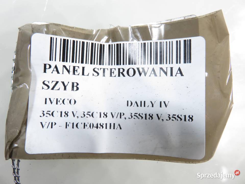 PANEL SZYB IVECO DAILY IV 5801304491 osobowe