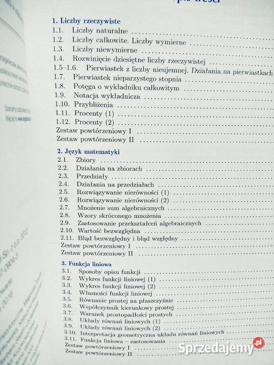 Matematyka ćwiczenia 1 Nowa era Warszawa sprzedam