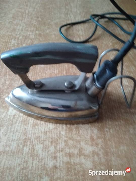 Żelazko elektryczne vintage AGD drobne Rawicz