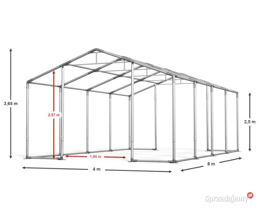 4x8x25m Namiot całoroczny mocny hala towarowa Sprzedaż Busko-Zdrój