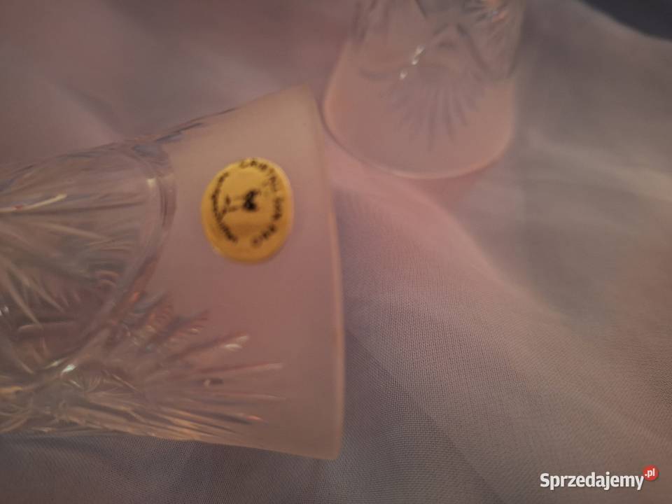 Kieliszki do szampana kryształowe 24 Pbo 4 Wrocław