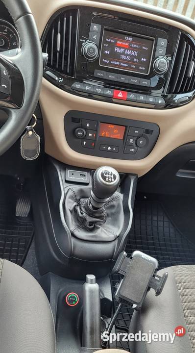 Fiat Doblo 14 Tjet 120 Lounge ogranicznik prędkości małopolskie