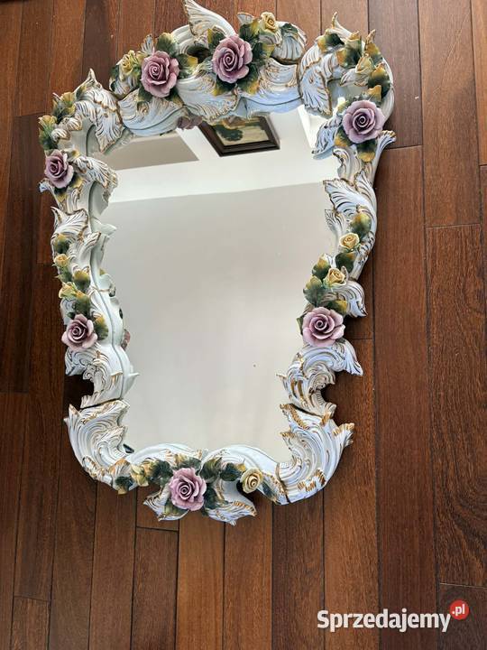 Przepiękne ceramiczne lustro inny kolor Wołomin