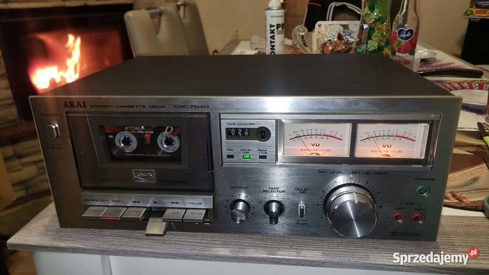 Magnetofon kasetowy Akai GXC704D 2Head Made in łódzkie sprzedam