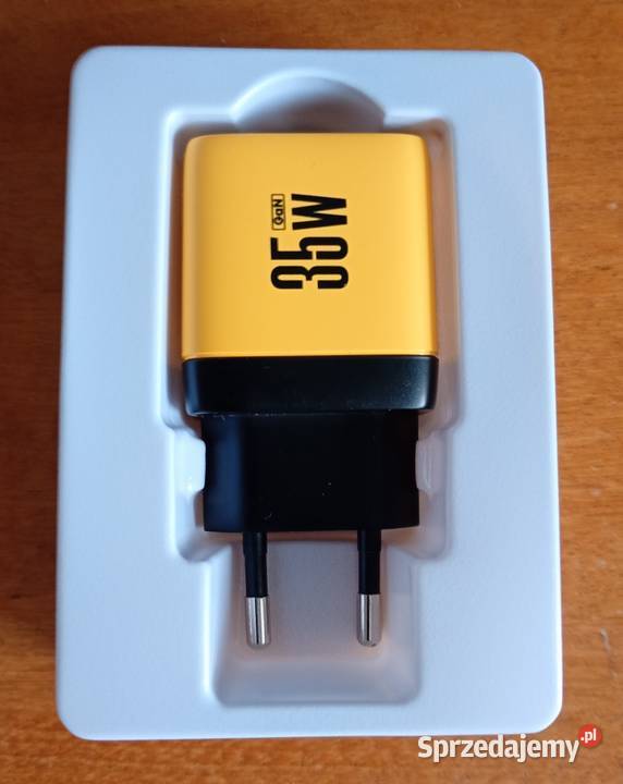ŁADOWARKA 35W GAN Z LED I KABEL HQ Zamość