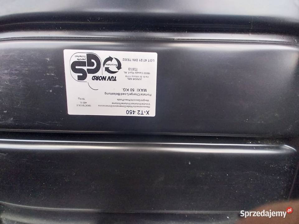 TAURUS 450L BAGAZNIK BOX DACHOWY dolnośląskie Wrocław sprzedam