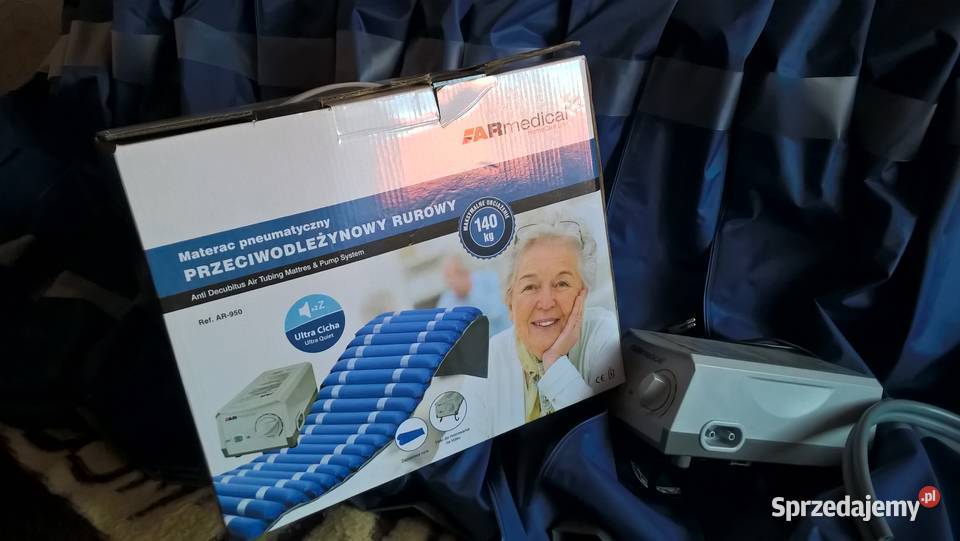 Materac pneumatyczny przeciwodlezynowy Świebodzice sprzedam