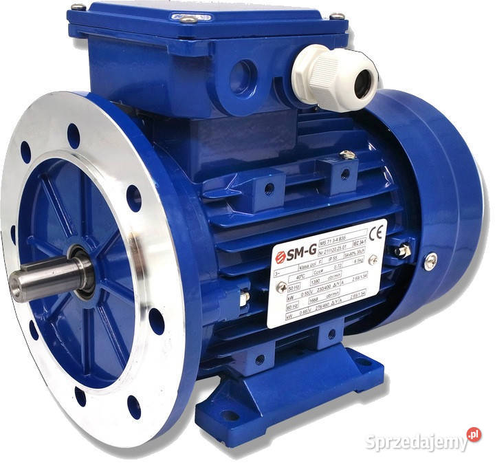 Silnik Elektryczny 055kW 1390 PRZEKŁADNIA I75 nieuszkodzony Części zamienne Solec Kujawski sprzedam