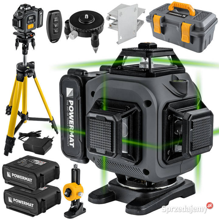 poziomica laserowa laser krzyżowy zielony Katowice