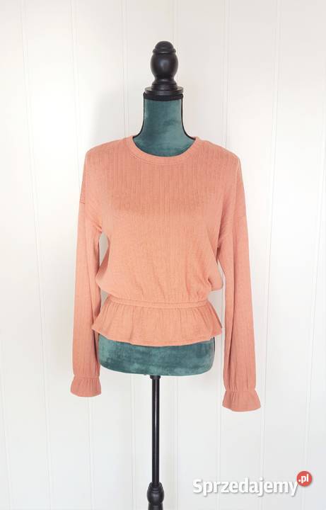 Nowa bluzka Orsay M 38 sweter brzoskwiniowo