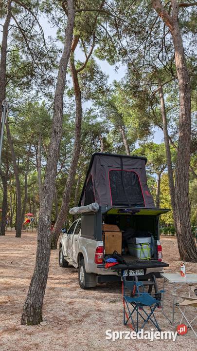 Zabudowa camperowa na pickupa Hilux o wym wew sprzedam