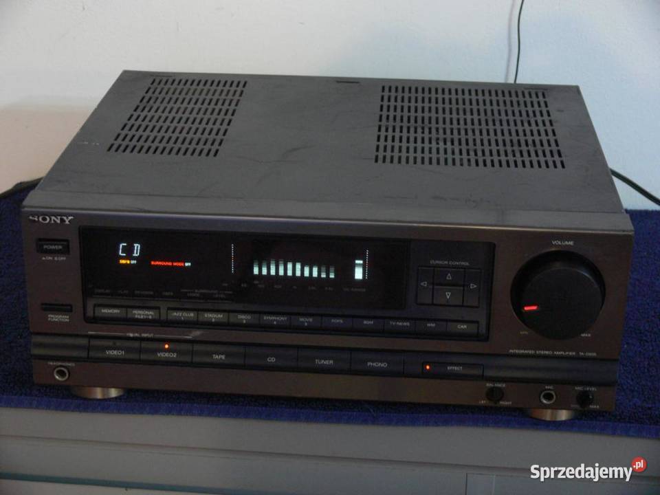 Wzmacniacz Sony LBTD505 korektor WYSYŁKA Jasło sprzedam